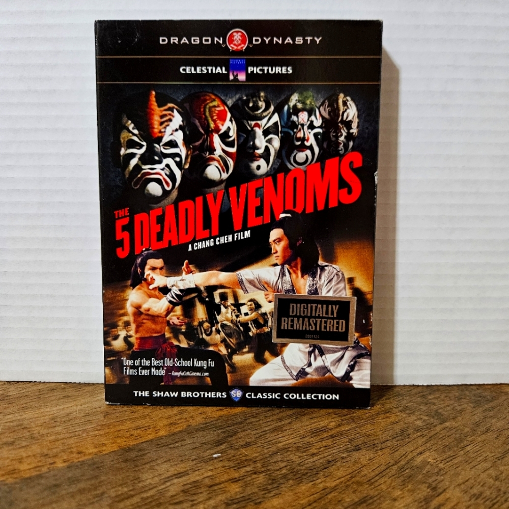 The 5 Deadly Venoms DVD